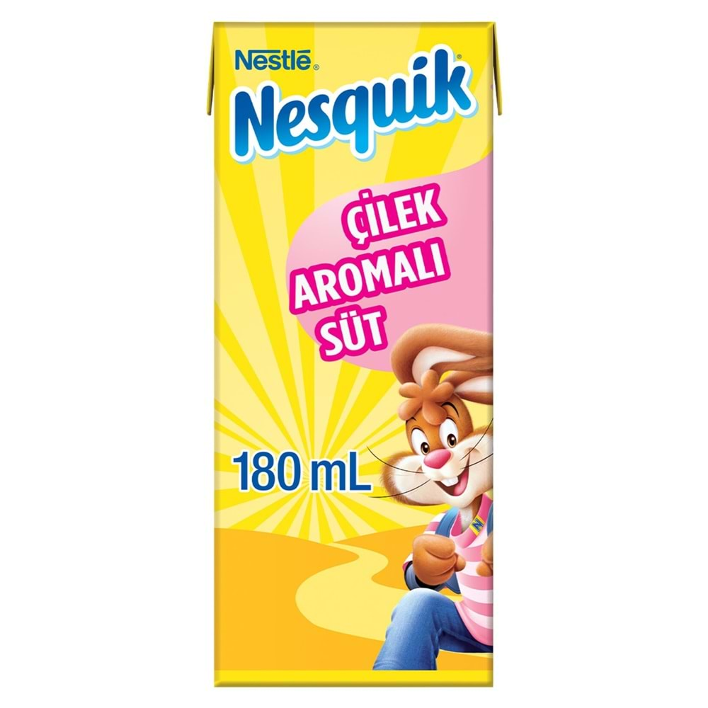 NESTLE NESQUIK ÇİLEKLİ SÜT 180 ML