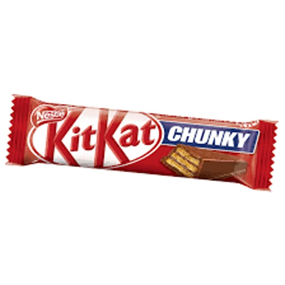 NESTLE KİTKAT CHUNKY ÇİKOLA. GOFRET 38 G