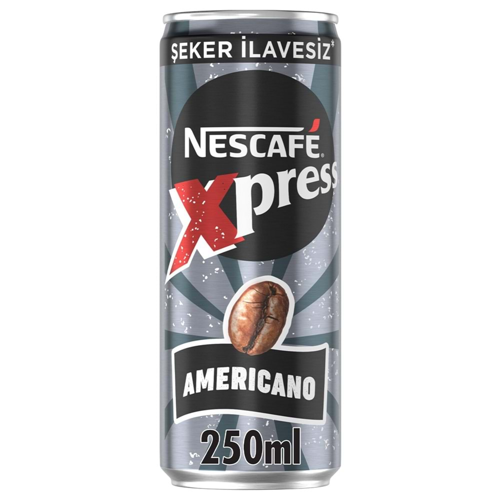 NESCAFE XPRESS AMERICANO SEKERSİZ 250.ML