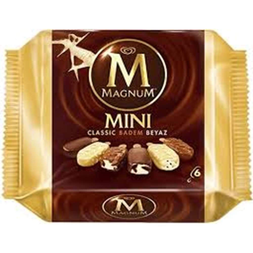 MAGNUM MİNİ CLASSİC-BADEM-BEYAZ .