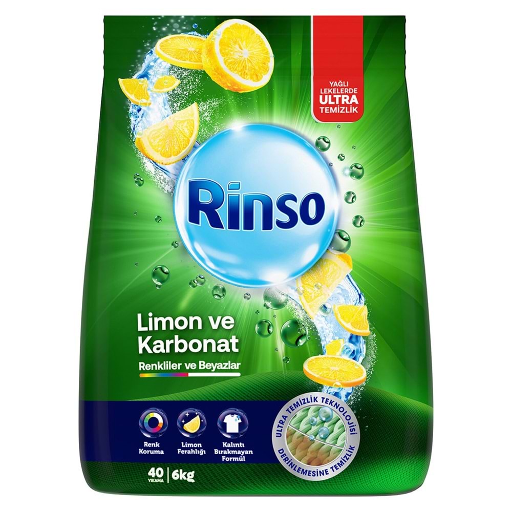 RİNSO ÇAMAŞIR DETERJANI TOZ 6 KG