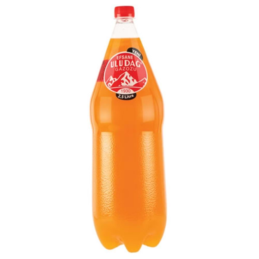 ULUDAĞ GAZOZ PET PORTAKALLI 2,5LT