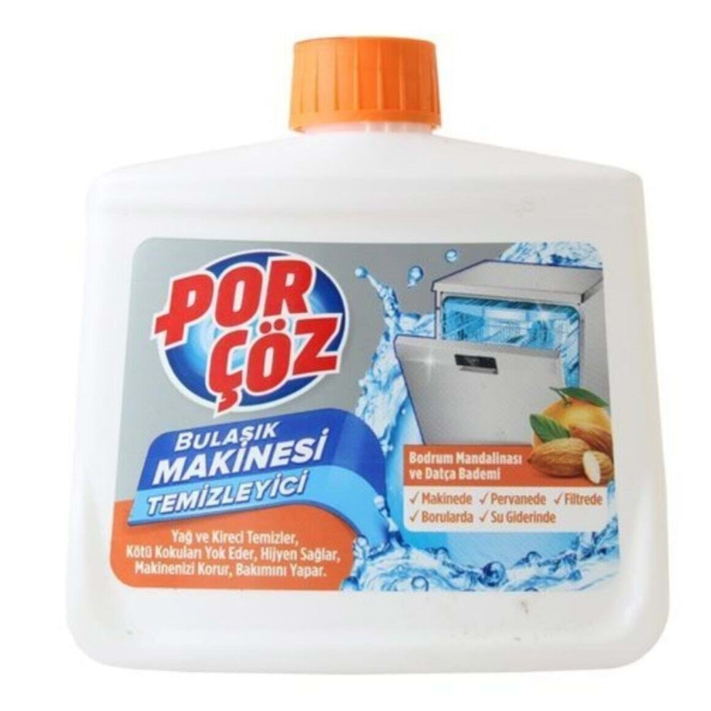 PORÇÖZ BULAŞIK MAKİNESİ TEMİZLEYİCİSİ 250ML