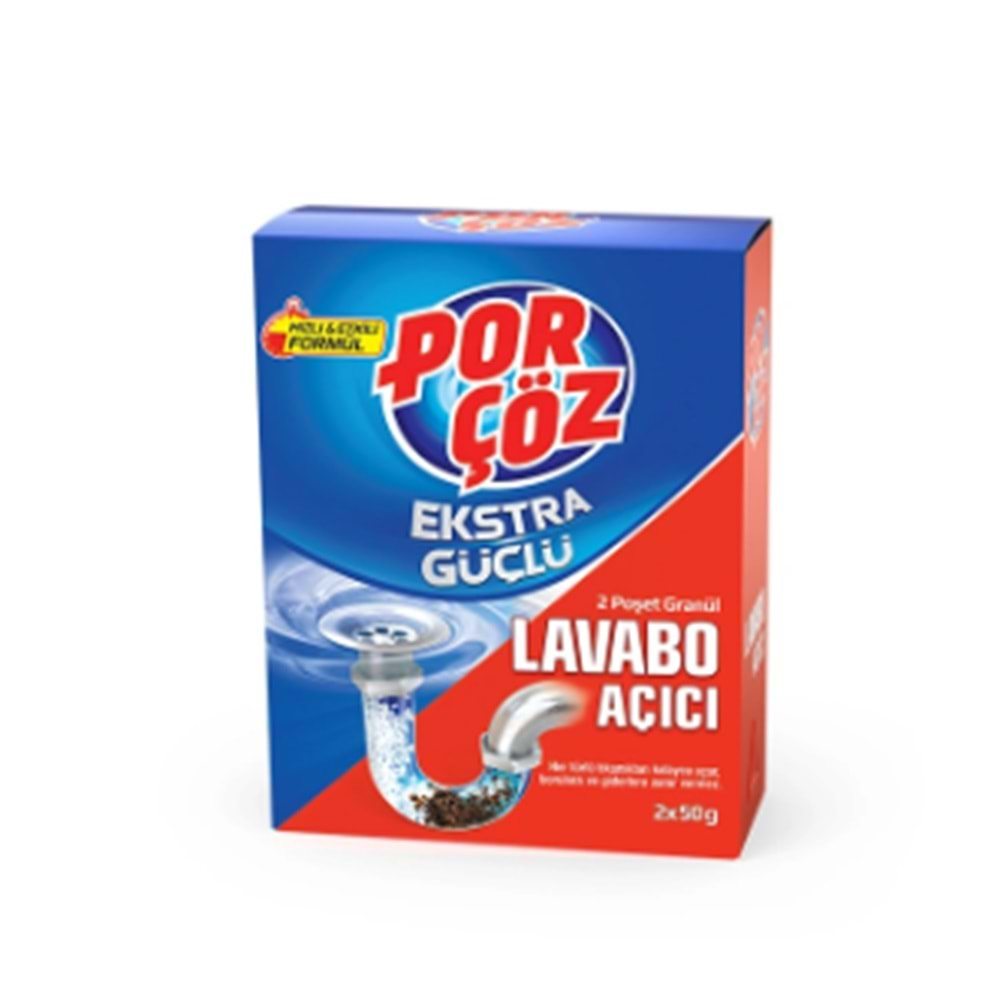 PORÇÖZ LAVABO AÇICI GRANÜL 100 GR