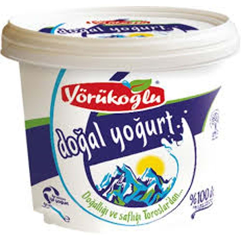 YÖRÜKOĞLU DOĞAL YOĞURT 1750 GR