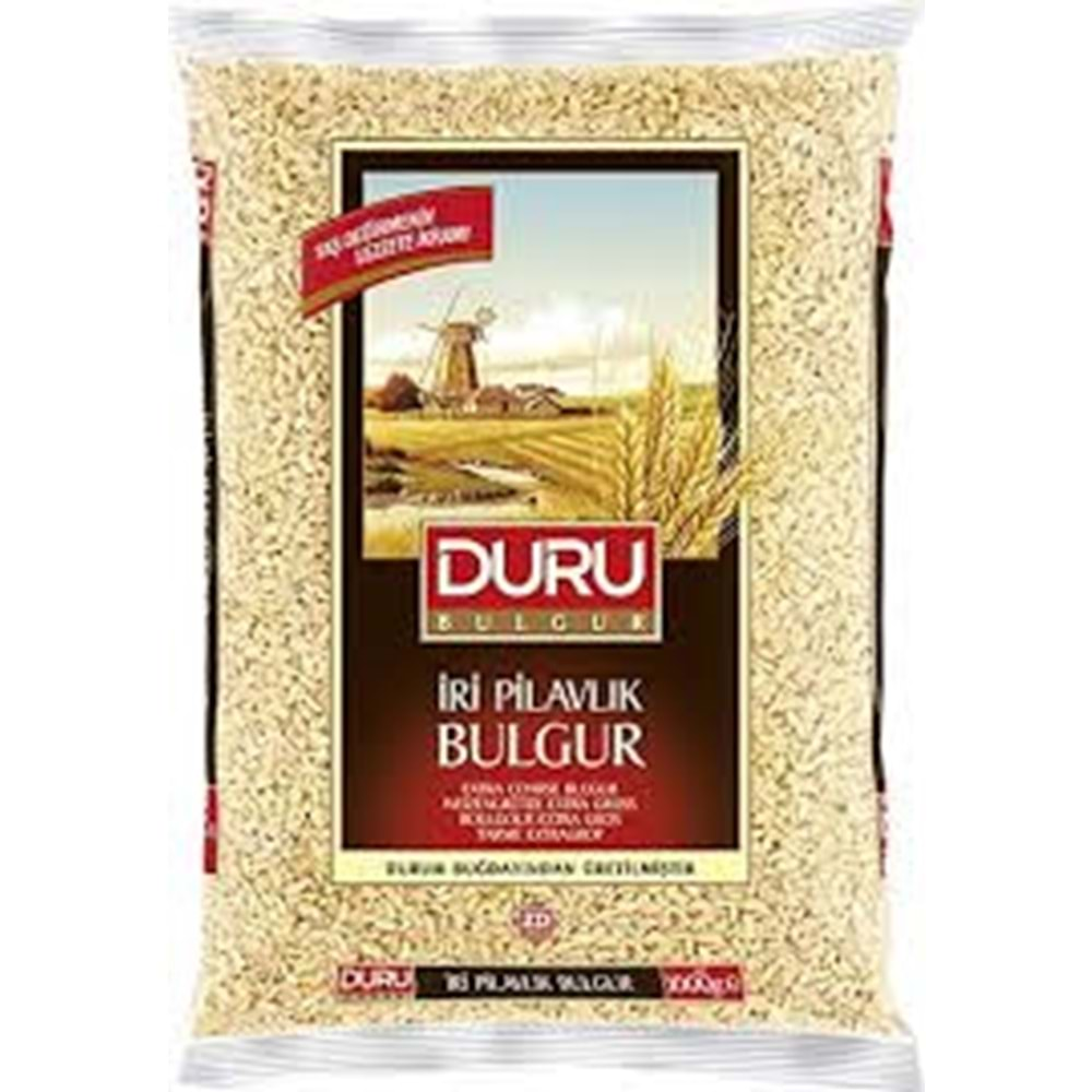 DURU İRİ PİLAVLIK BULGUR 1 KG