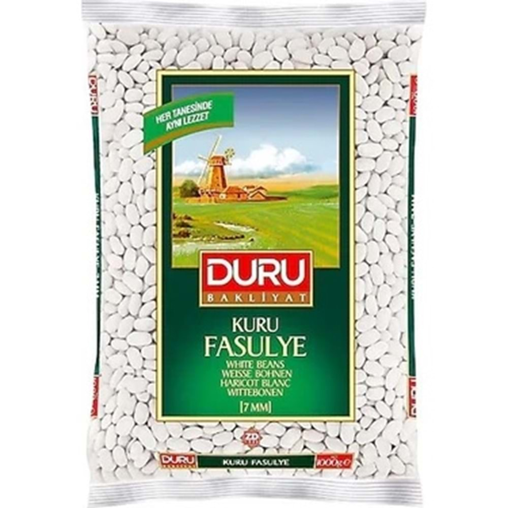 DURU KURU FASULYE 7MM 1KG