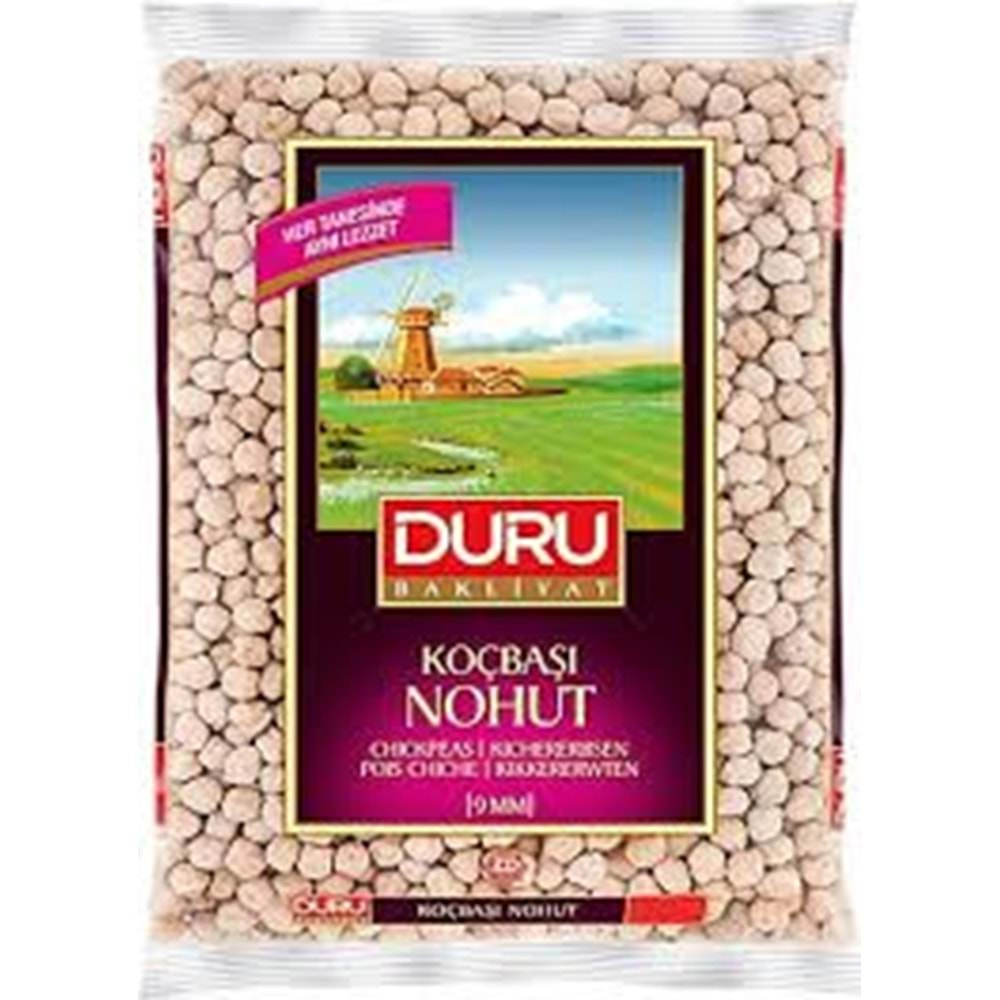 DURU KOÇBAŞI NOHUT 9 MM 1 KG