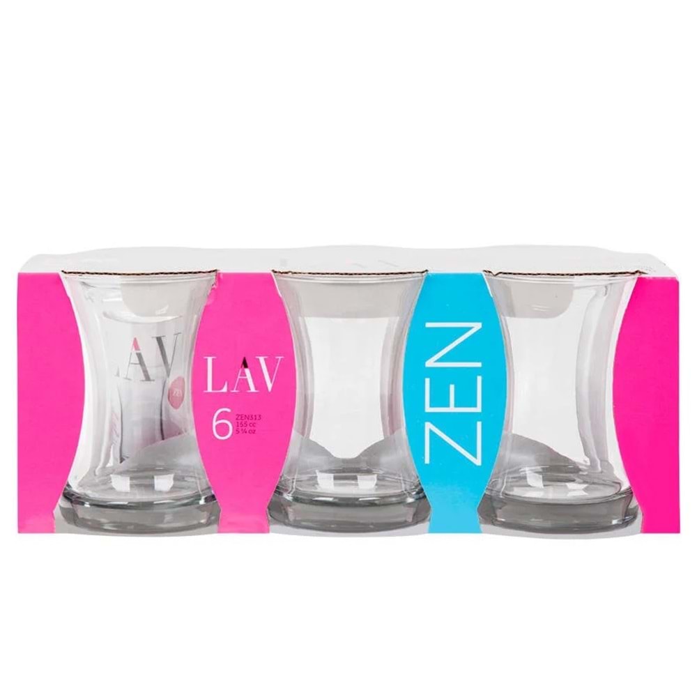 LAV ZEN ÇAY BARDAĞI 6LI