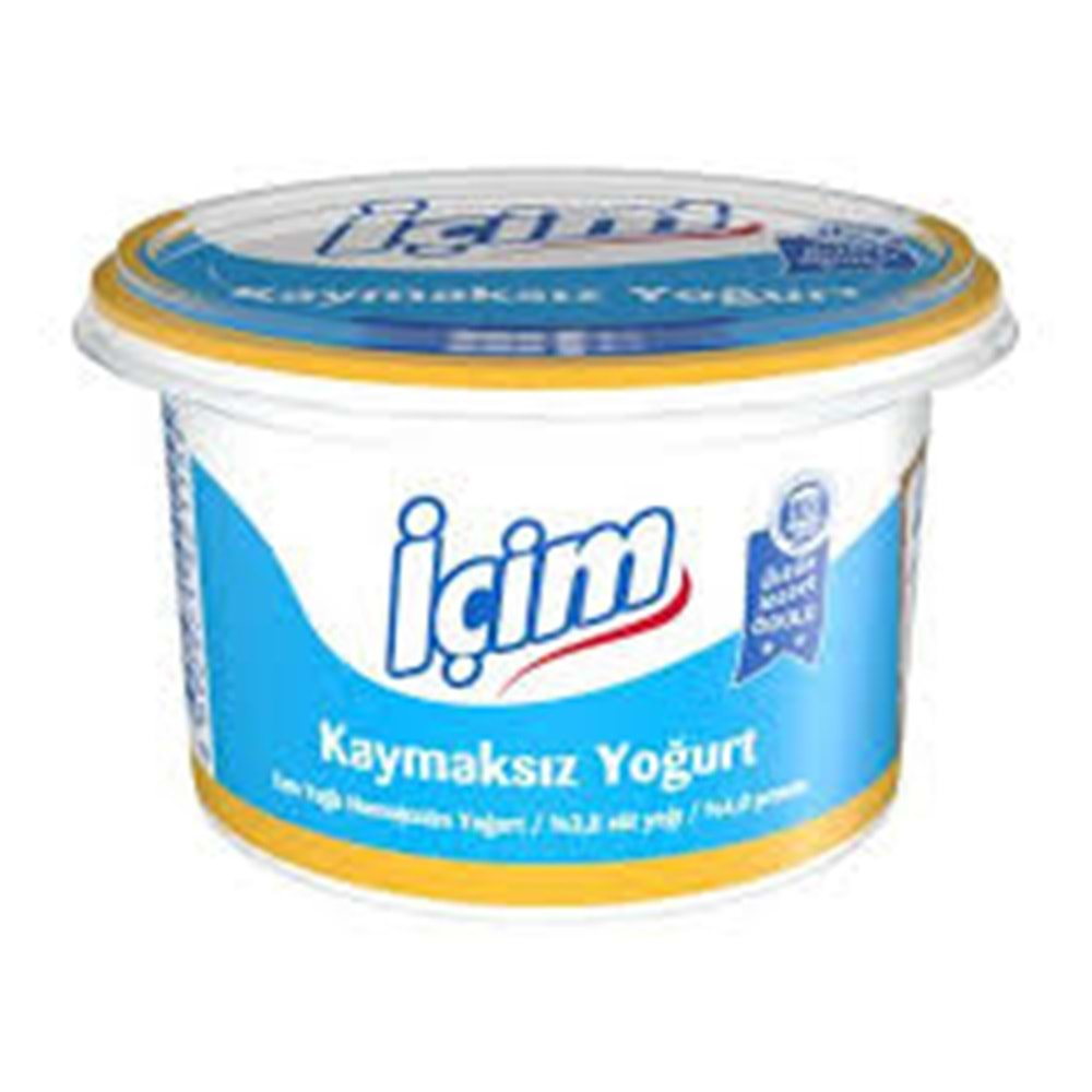 İÇİM YOĞURT TAM YAĞLI 500 GR