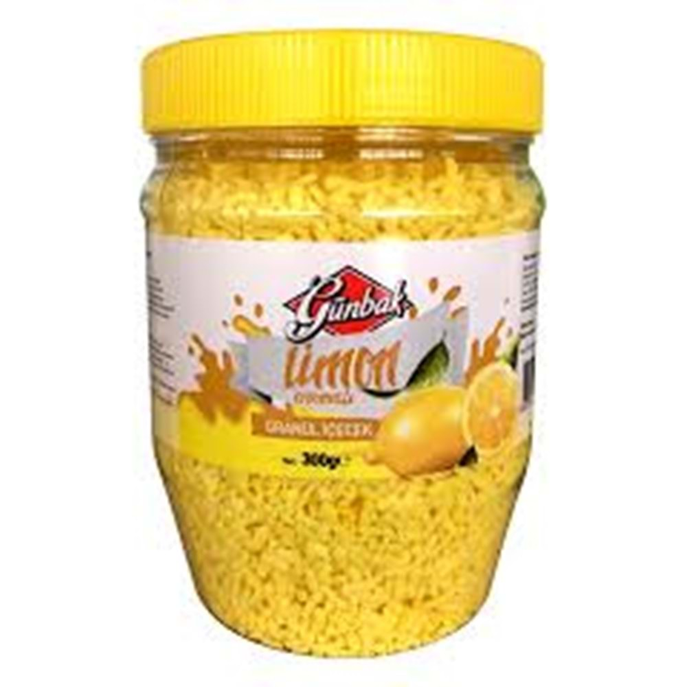 GÜNBAK LİMON AROMALI GRANÜL İÇECEK 300GR