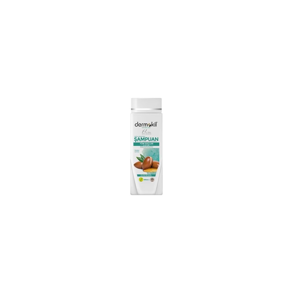 DERMOKİL DOĞAL ARGAN ÖZLÜ ŞAMPUAN 400ML
