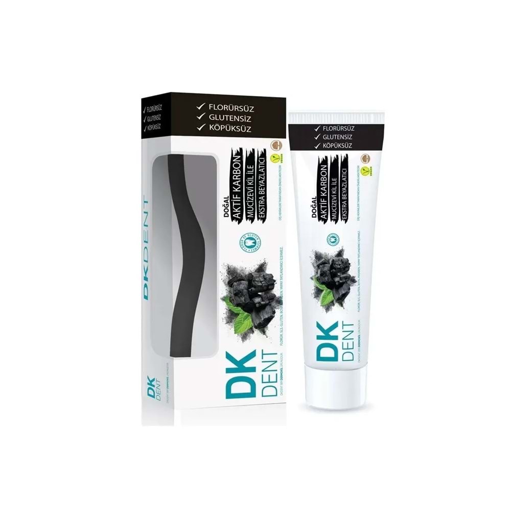 DKDENT KARBON.DİŞ MACUN+DİŞ FIRÇA 75ML*12