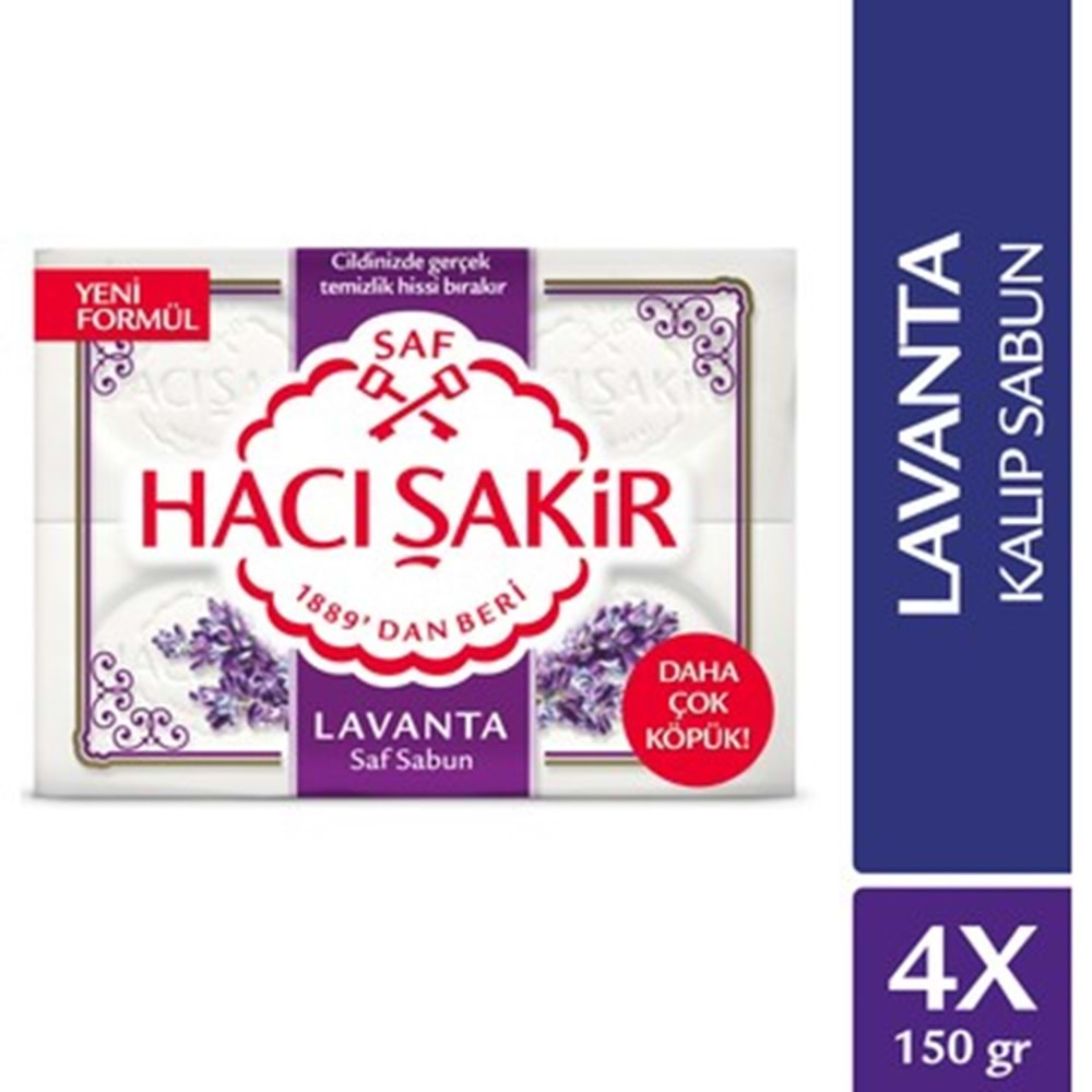 HACI ŞAKİR LAVANTA BANYO SABUNU 600 G