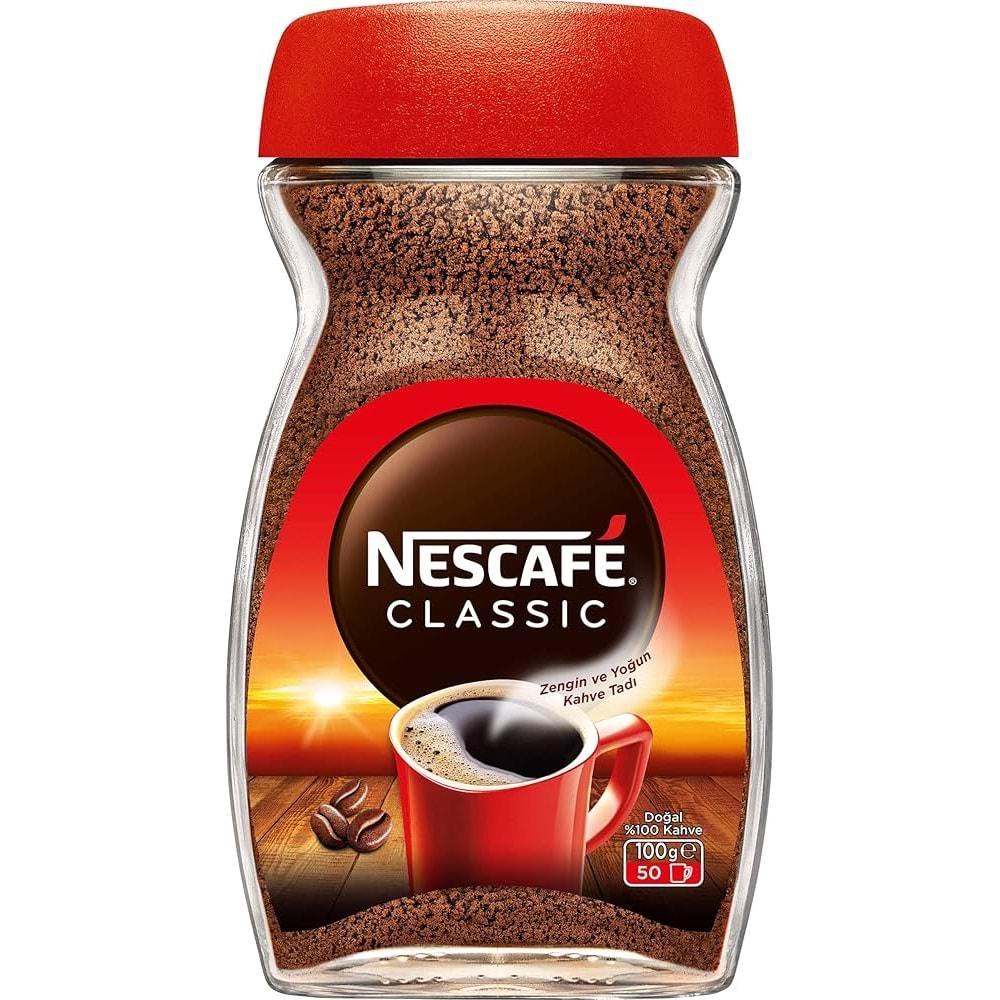 NESCAFE CLASSIC KAVANOZ 100G