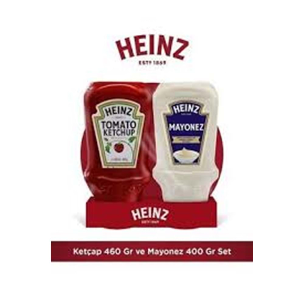 HEINZ İKİLİ SET KETÇAP MAYONEZ