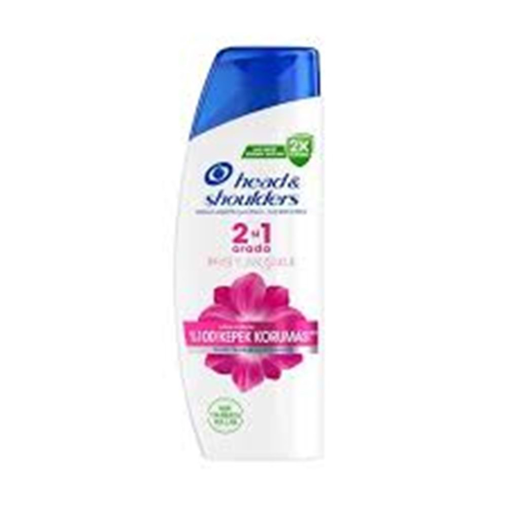 Head & Shoulders Şampuan İpeksi Yumuşaklık 2si1 Arada 330 Ml