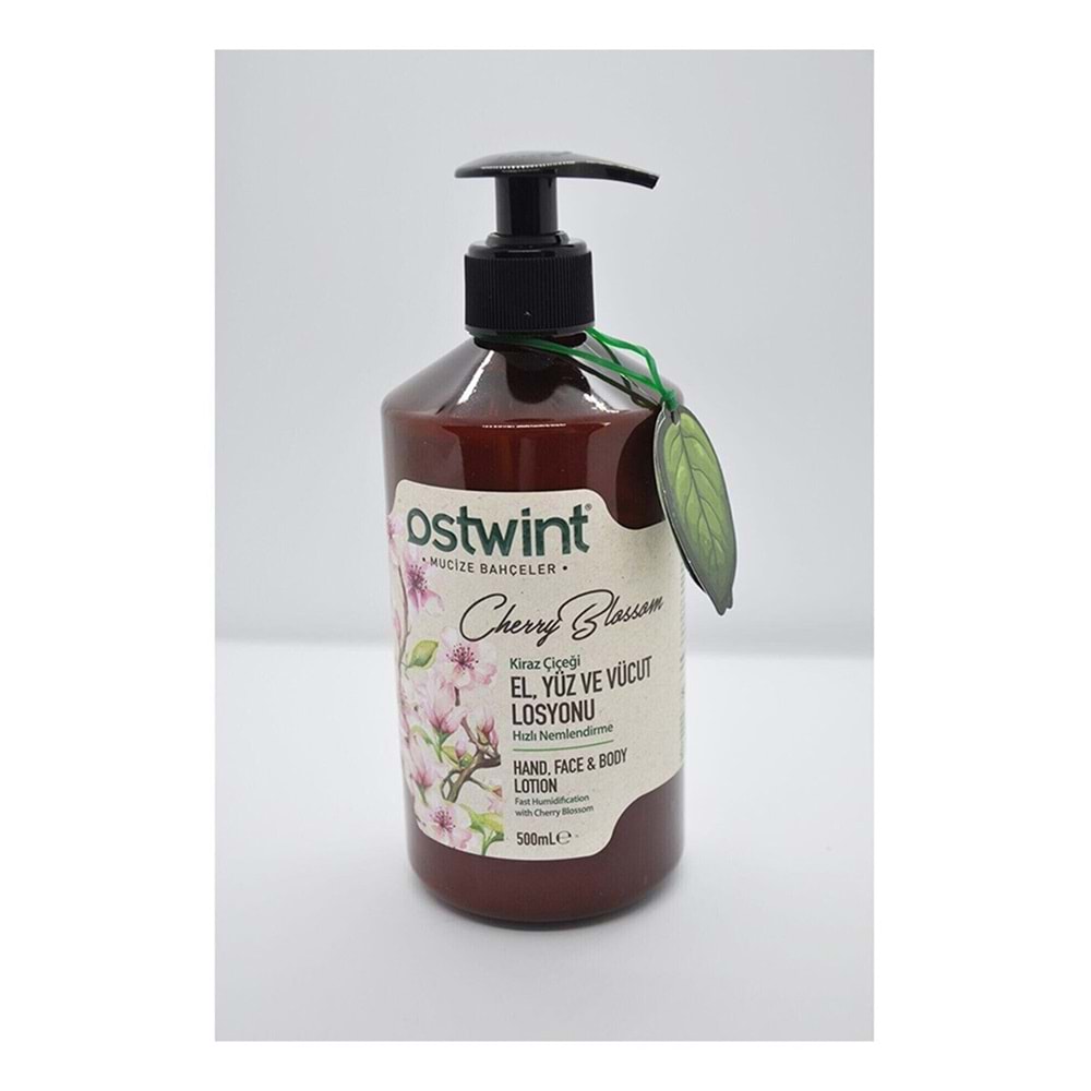 OSTWİNT EL YÜZ VE VÜCUT LOSYONU 500ML