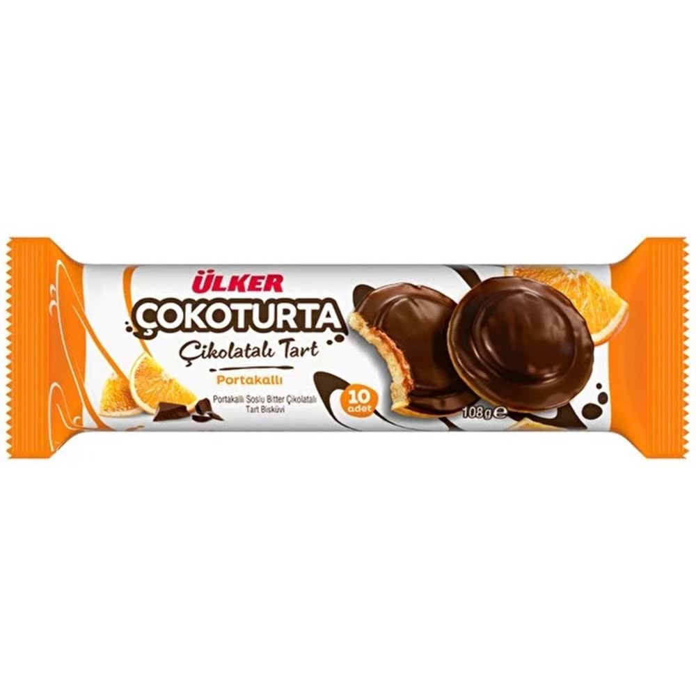 ÜLKER ÇOKOTURTA ÇİKOLATALI TART 108GR