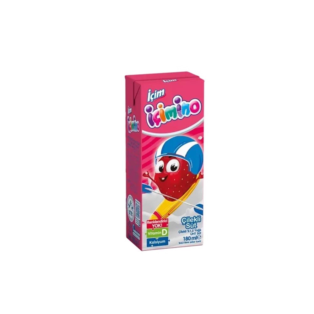 İÇİM ÇİLEKLİ SÜT 180 ML