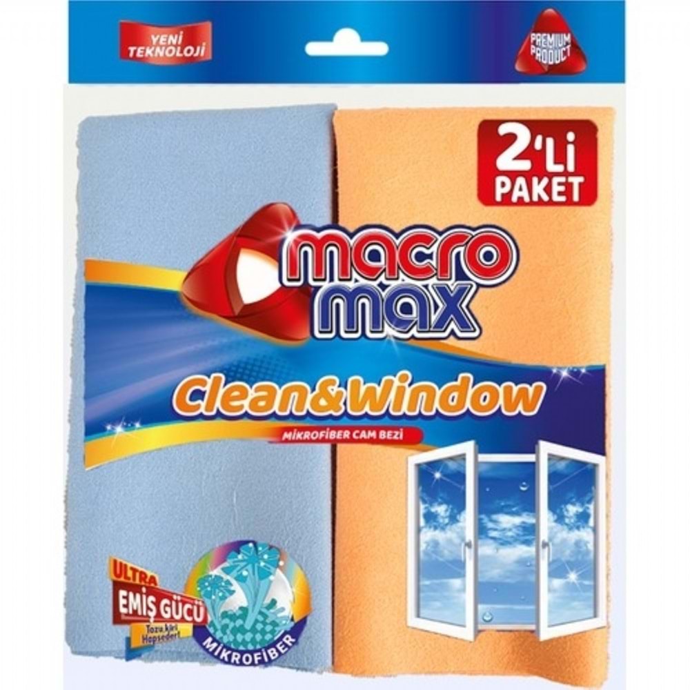 MACRO MAX CLEAN WİNDOW 2 Lİ