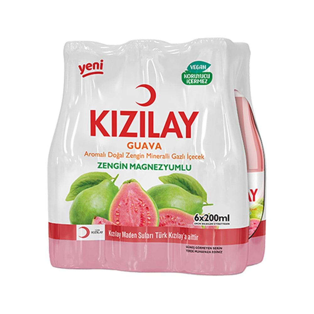 KIZILAY GUAVALI 6LI SODA