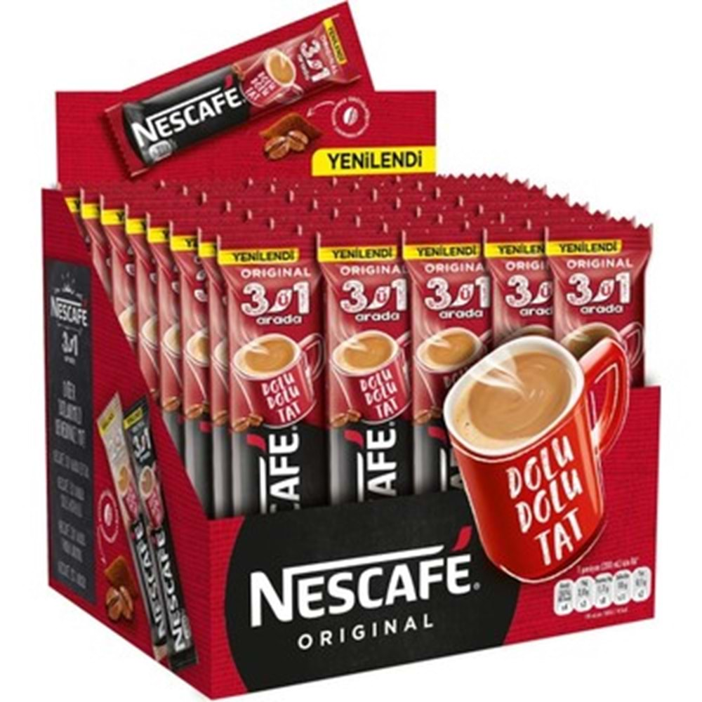 NESCAFE 3Ü 1 ARADA ORİGİNAL 48ADET