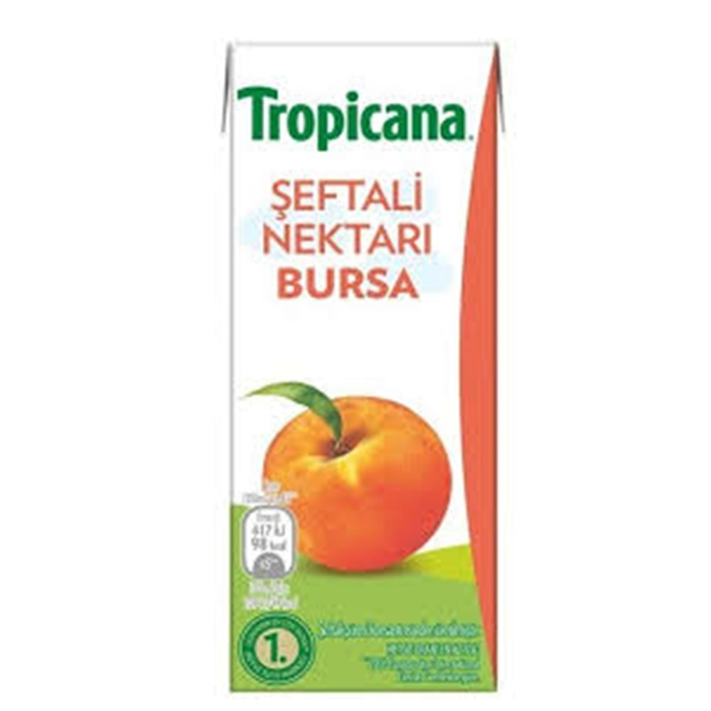 TROPİCANA ŞEFTALİLİ İÇECEK 200ML