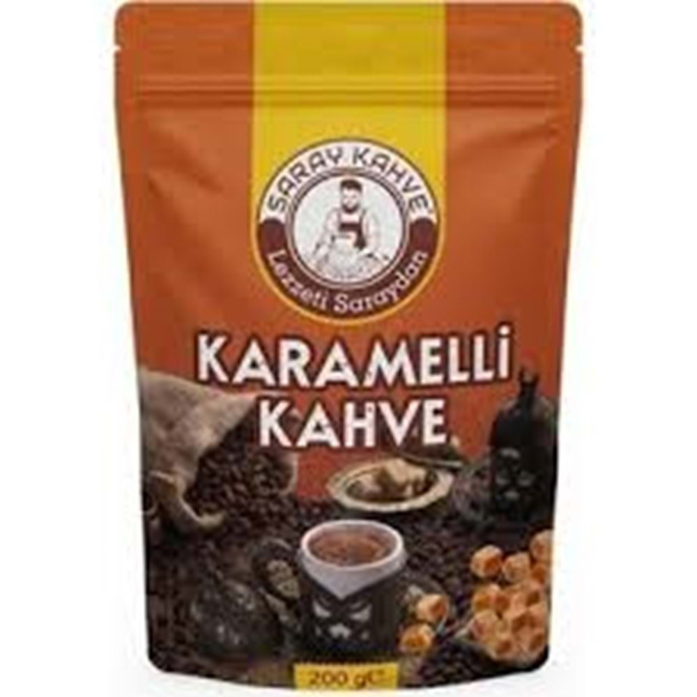 SARAY KAHVE KARAMALLİ 200 GR