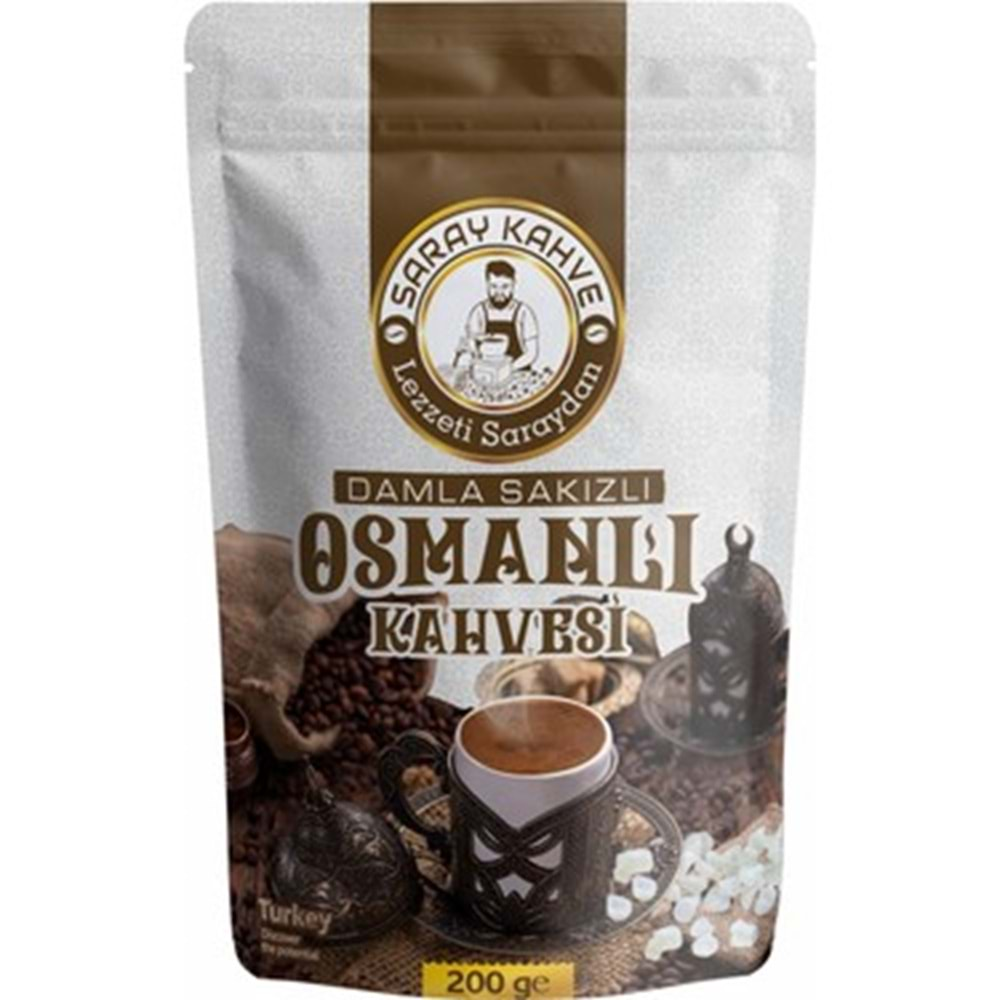 SARAY KAHVE DAMLA SAKIZLI OSMANLI 200 GR