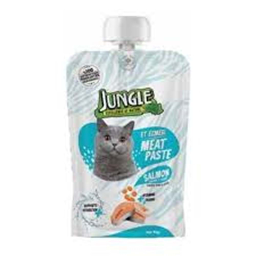 JUNGLE KEDİ EZMESİ SOMON TAVUK 90G