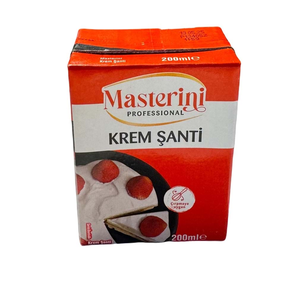 MASTERİNİ KREM ŞANTİ 200ML