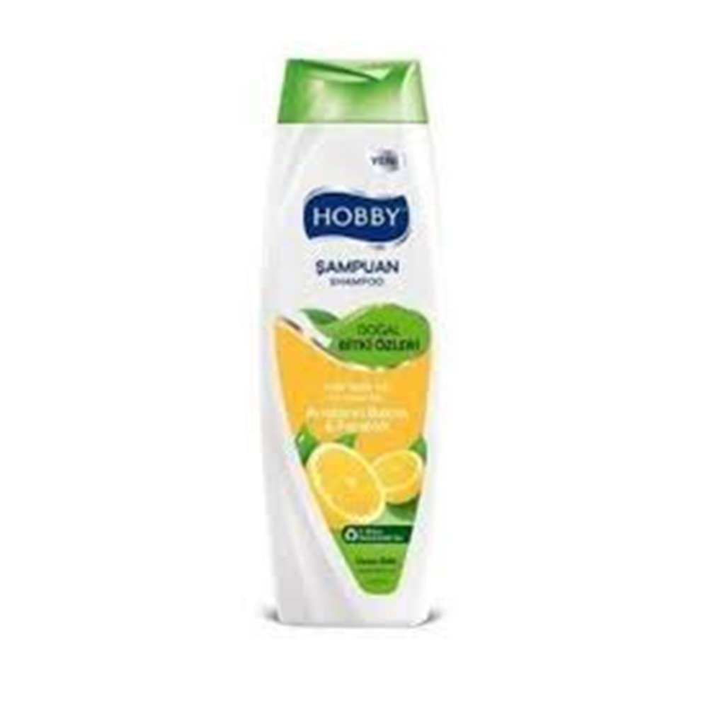 HOBBY LİMON ÖZLÜ ŞAMPUAN 600ML