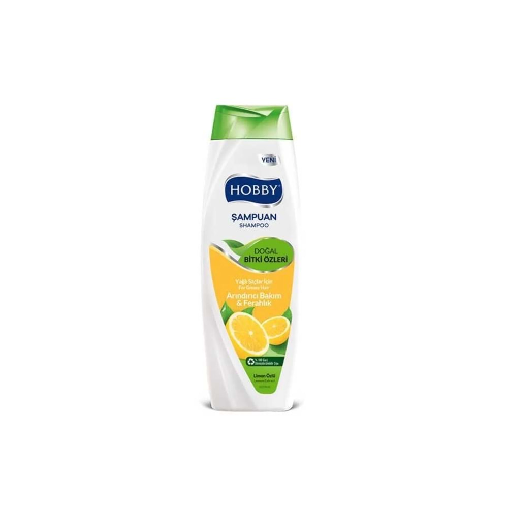 HOBBY LİMON ÖZLÜ ŞAMPUAN 600ML