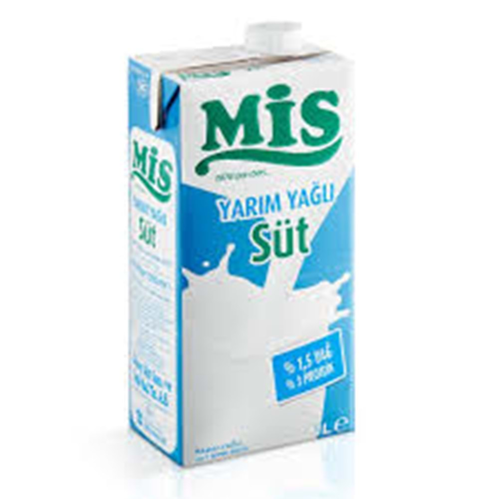 MİS YARIMYAĞLI SUT 1L