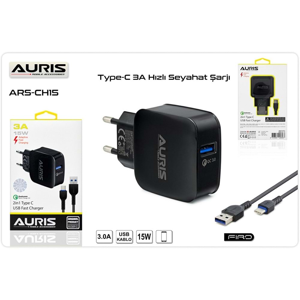 AURİS CH 15 TYPC E SET FAST