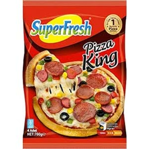 SÜPERFRESH PİZZA KİNG 780 GR 4 AD