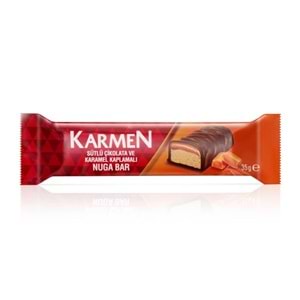 KARMEN NUGA BAR ÇİKOLATA 35 G