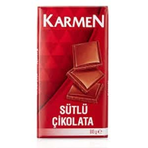 KARMEN SÜTLÜ ÇİKOLATA 80 G