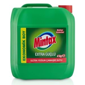 MİNTAX YOĞUN ÇAMAŞIR SUYU ULTRA 4 KG