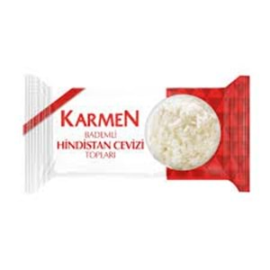 KARMEN H.CEVİZİ TOPLARI BADEMLİ 30 G