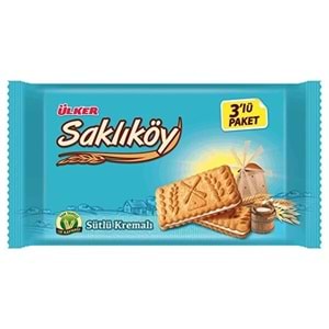 ÜLKER SAKLIKÖY SÜTLÜ KREM BİS M.P 3*88 G