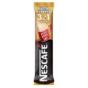 NESCAFE 3 Ü 1 ARADA SÜTLÜ KÖPÜKLÜ 18 G