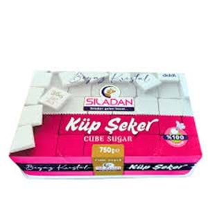 SILADAN KÜP ŞEKER 750G