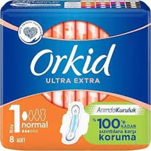 ORKİD ULTRA NORMAL 8'Lİ