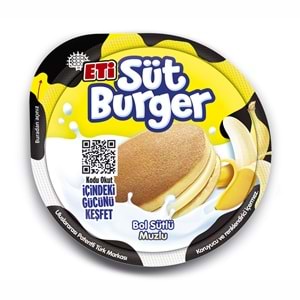 ETİ SÜT BURGER MUZLU 35GR