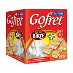 BİRYE VANİLYALI GOFRET 750 GR ADET