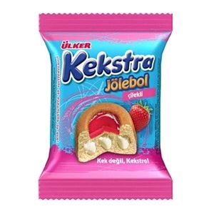 ÜLKER KEKSTRA JÖLEBOL ÇİLEKLİ KEK 40 G