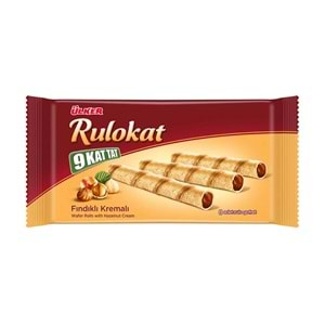ÜLKER RULOKAT FINDIK KREMALI GOFRET 42 G