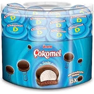 ÜLKER ÇOKOMEL SADE 12G*15